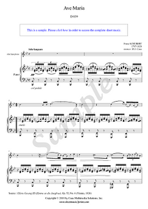 Schubert : Ave Maria - Saxophone