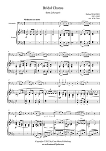Wagner : Bridal Chorus - Cello
