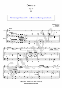 Rieding : Concerto Op. 34 (3/3 : Allegro)