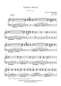 Streabbog : Soldier's March, Op. 63, No. 2