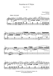 Kuhlau : Sonatina Op. 20, No. 2 (III)