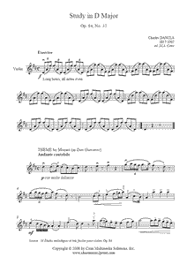 Dancla : Study Op. 84, No. 32