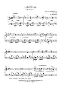 Streabbog : In the Swing, Op. 63, No. 4