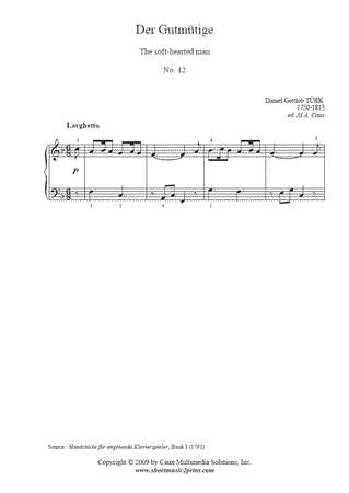 Der Gutmütige, Book I, No. 12