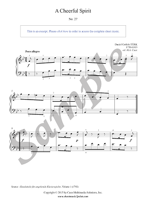 A Cheerful Spirit, Volume 1, No. 27