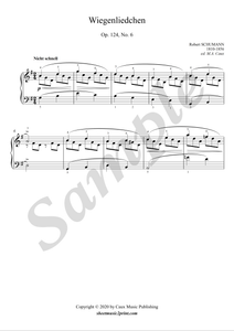 Schumann : Wiegenliedchen, op. 124, no. 6