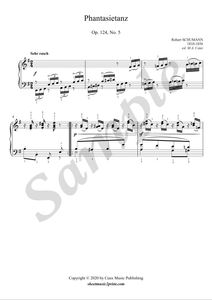 Schumann : Phantasietanz, op. 124, no. 5