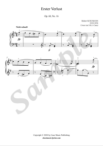 Schumann : First Loss, op. 68, no. 16