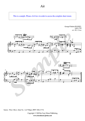 Air in F Major, HWV 348