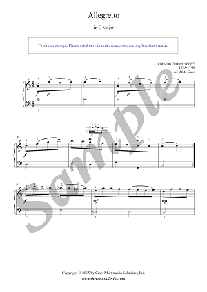 Allegretto in C Major