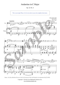 Elgar : Andantino Op. 22, No. 4 - Viola