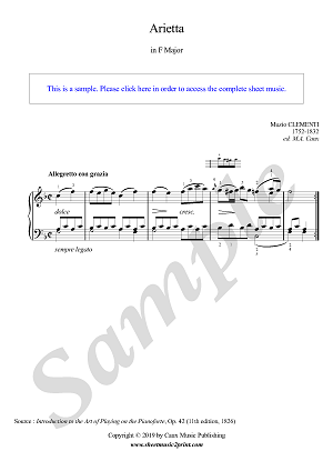 Arietta in F Major
