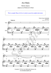 Gounod : Ave Maria - B flat Major