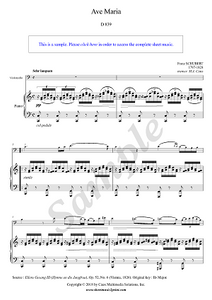 Ave maria online cello and piano