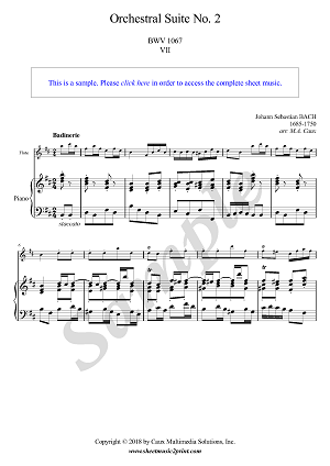 Badinerie BWV 1067