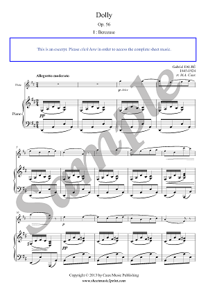 Dolly, Op. 56 (1/6 : Berceuse)