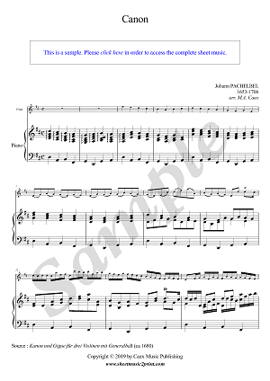 Canon in D Major