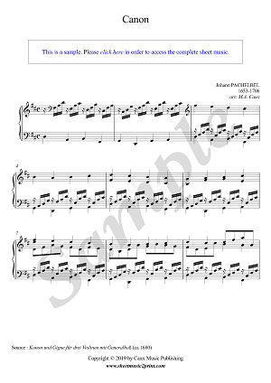 Canon in D Major