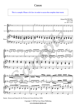 Canon in D Major