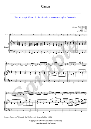 Canon in D Major