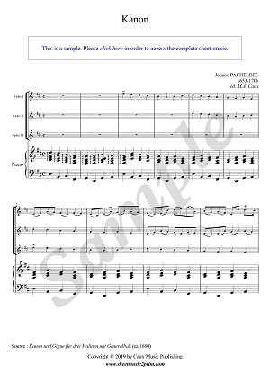 Canon in D Major