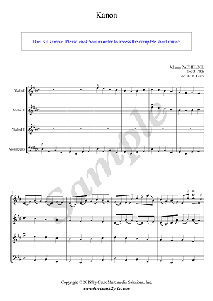 Canon in D Major