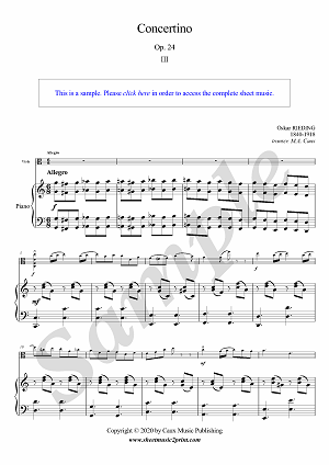 Rieding : Concertino Op. 24 (3/3) - Viola