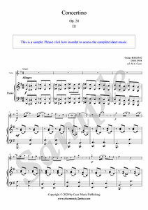 Rieding : Concertino Op. 24 (3/3 : Allegro)