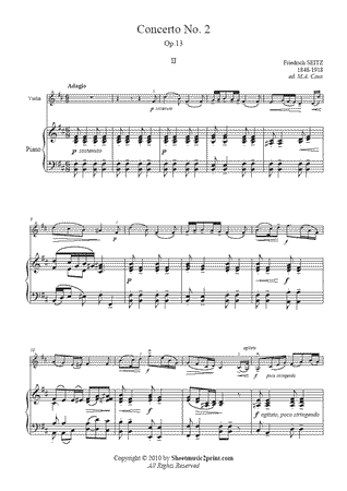 Concerto No. 2 in G Major, Op. 13 (II)