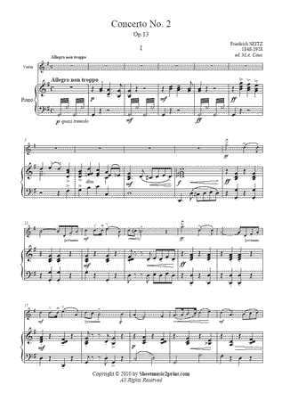 Concerto No. 2 in G Major, Op. 13 (I)