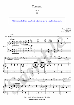 Concerto in C Major, Op. 34 (3/3 : Allegro)