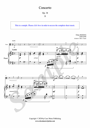 Concerto in C Major, Op. 34 (2/3 : Lento)