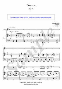 Rieding : Concerto Op. 34 (1/3 : Allegro moderato)