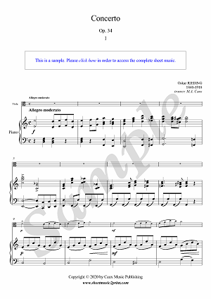 Concerto in C Major, Op. 34 (1/3 : Allegro moderato)
