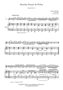 Dancla : Fantaisie Op. 86, No. 6