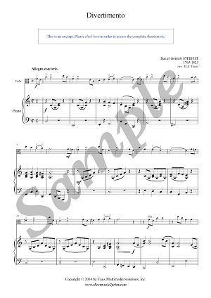 Divertimento in C Major