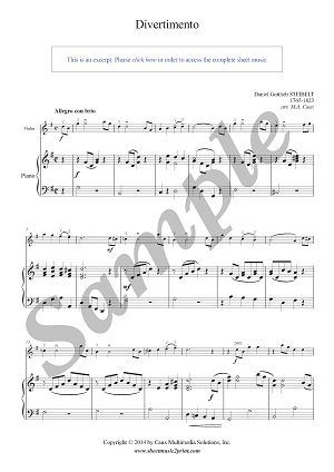 Divertimento in G Major