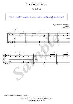 The Doll's Funeral, Op. 39, No. 8