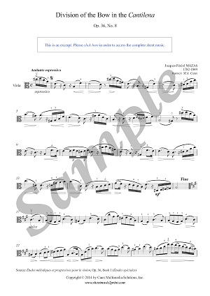 Étude in A minor, Op. 36, No. 8