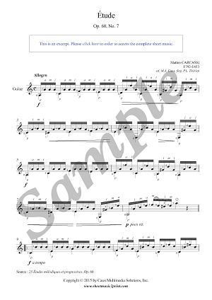 Étude Op. 60, No. 7