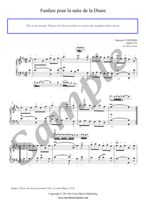 Fanfare pour la suite de la Diane