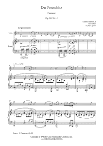 Dancla : Fantaisie Op. 86, No. 2