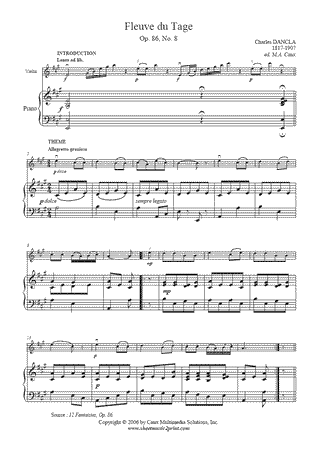 Fantaisie Op. 86, No. 8 (<em>Fleuve du Tage</em>)