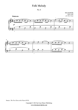 No. 6 : Folk Melody