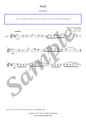 Study in B minor, Op. 53 - Grade 3