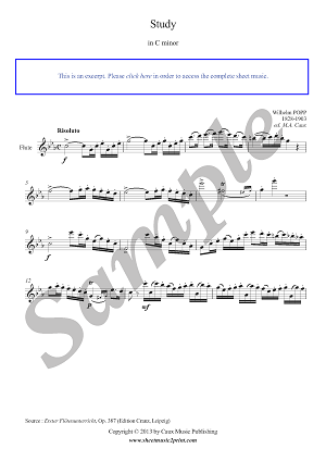 Study in C minor, Op. 387 : Risoluto - Grade 5