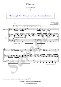 Vivaldi : Four Seasons - Winter (2/3 : Largo) - Trumpet