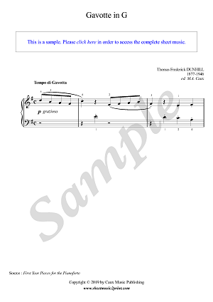 Gavotte in G