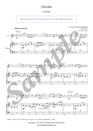 Gavotte in C Major