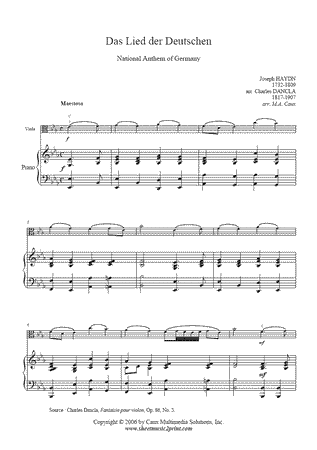 Das Deutschlandlied - National Anthem of Germany
